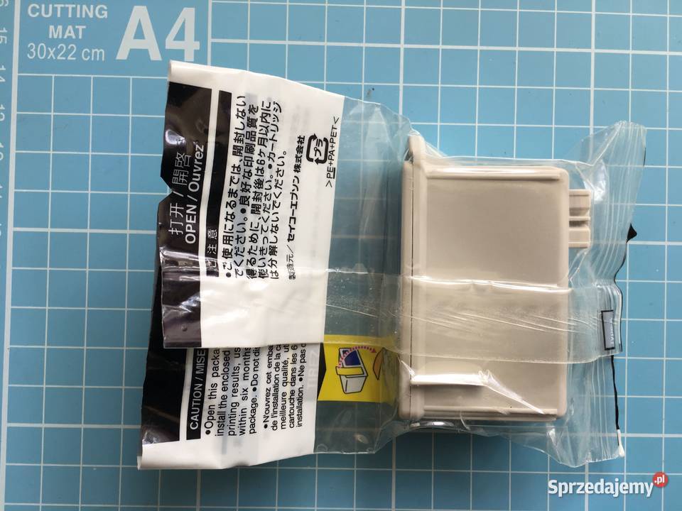 Oryginalny tusz EPSON T007 Czarny Szczecinek