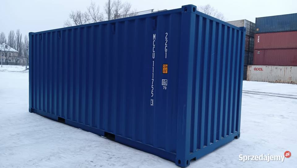 Kontener magazynowy morski 20 DV OW 6 metrowy Kraków sprzedam