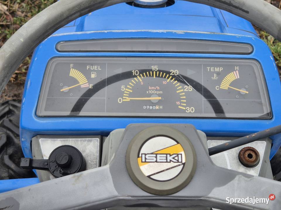 Traktorek ISEKI SIAL TF15D 15 44 Wspomaganie Skrzynia biegów Manualna