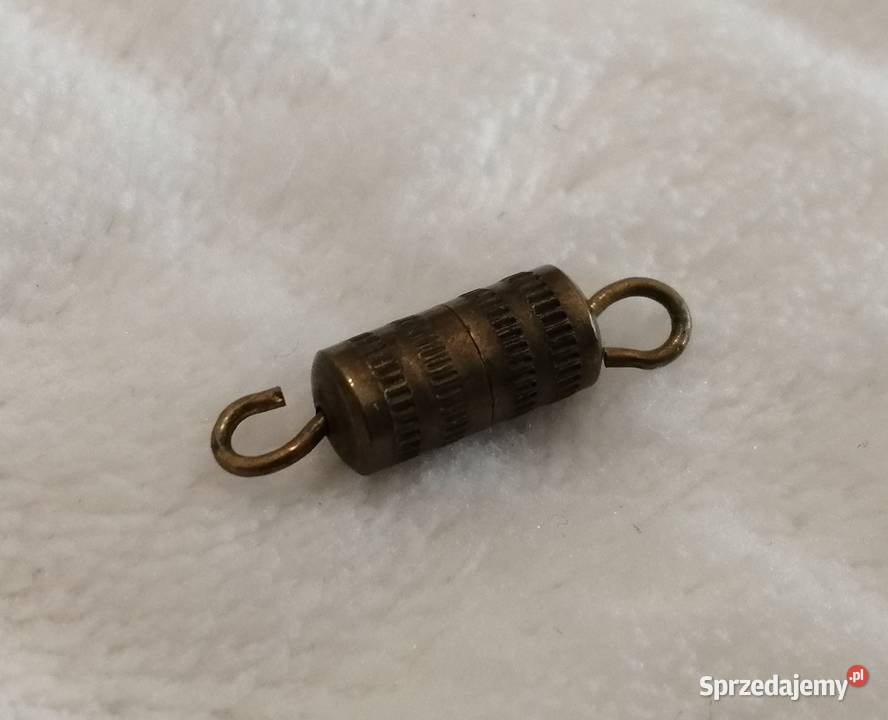 Zapięcie skręcane do łańcuszka naszyjnika 5x18mm śląskie Czeladź