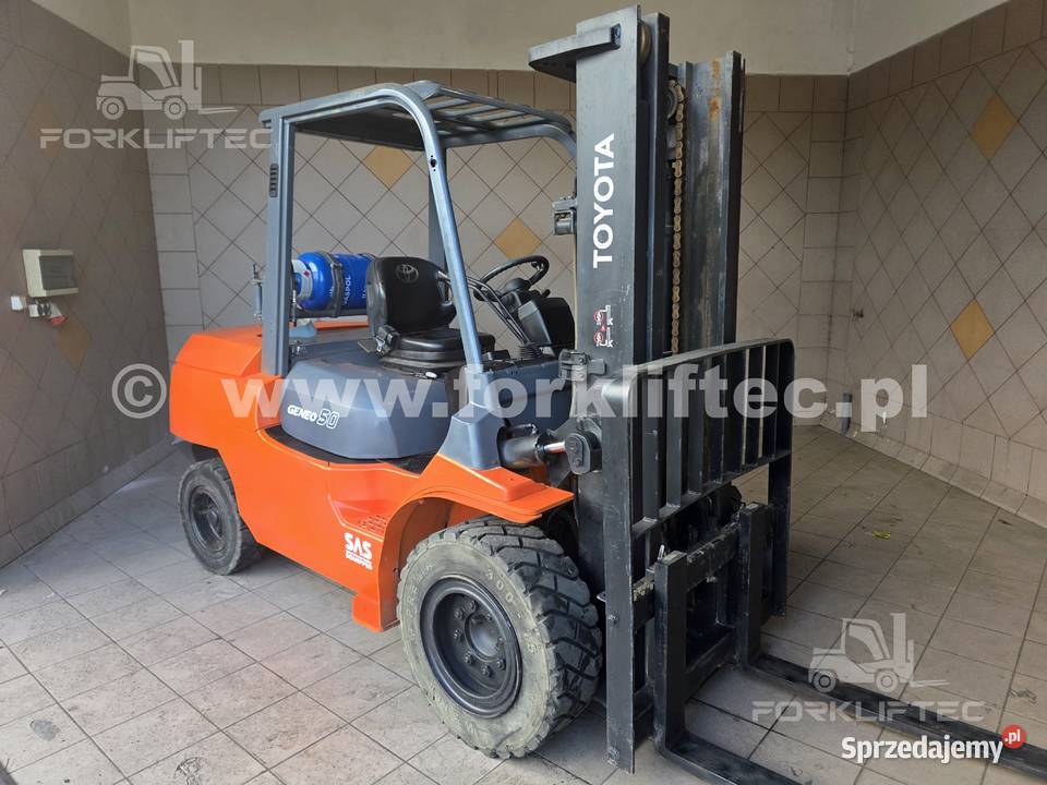 Wózek widłowy TOYOTA 7FG45N Widlak Linde gaz Lędziny