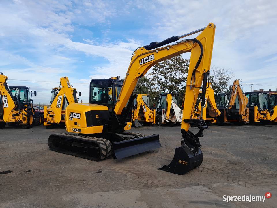 JCB 90Z1 2019R KOPARKA GĄSIENICOWA 8 TON 85Z1 Krotoszyn sprzedam