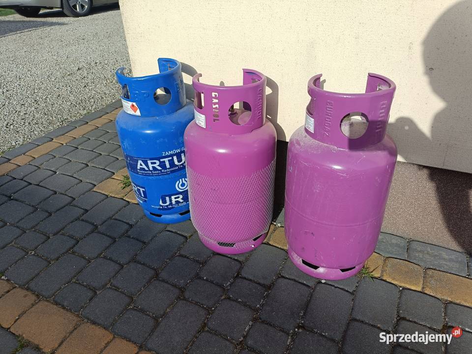 Butle gazowe 160zl Pełna pusta łódzkie