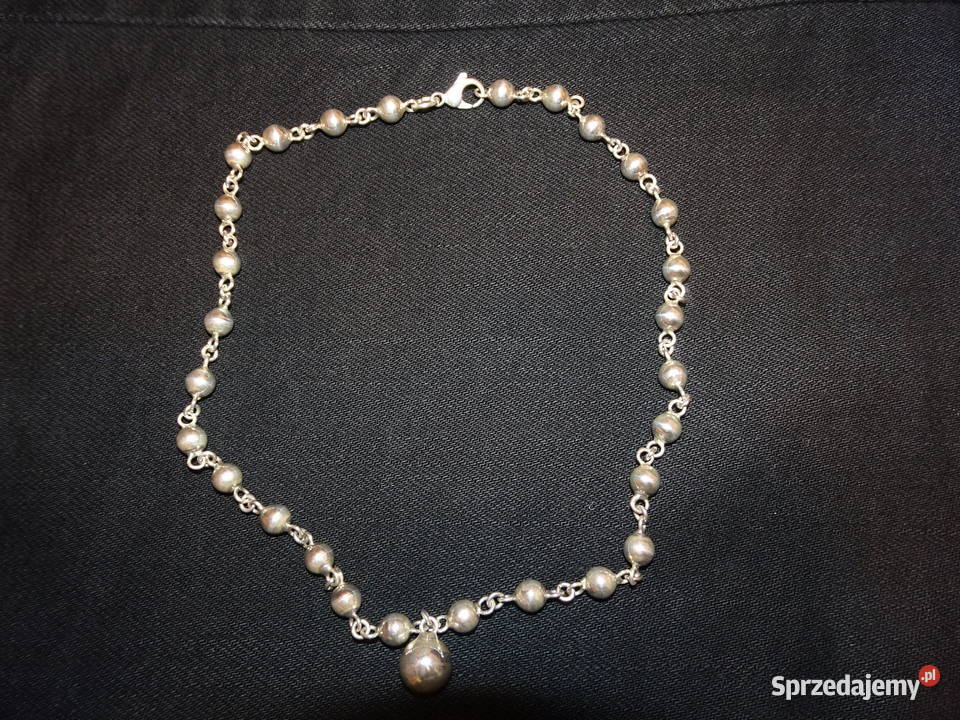 naszyjnik bransoleta kolczyki srebrne Warszawa