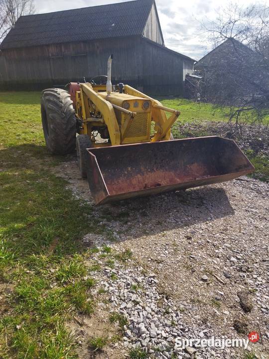 Ładowacz ładowarka traktor z turem case Oblęgorek