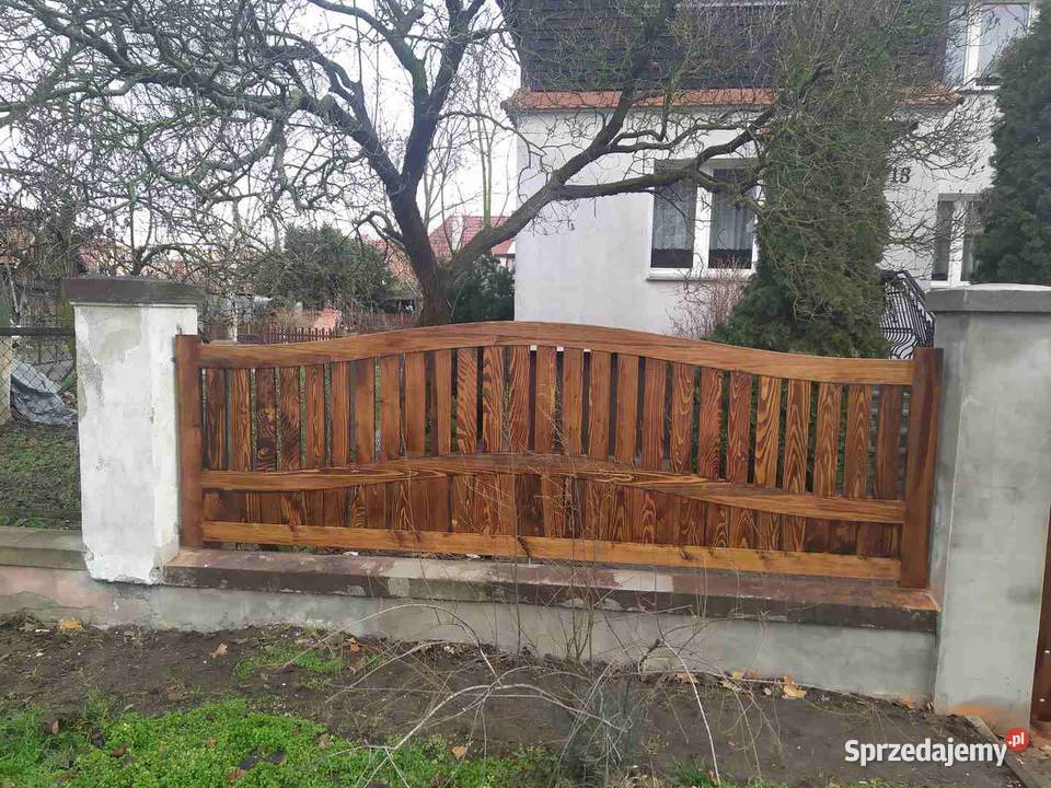 Brama drewniana model B6 Stanpor drewno Stalowa Wola sprzedam