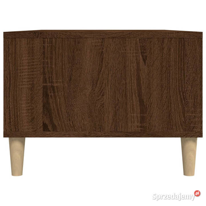 Stolik kawowy brązowy dąb 90x50x365 WM821067 Warszawa