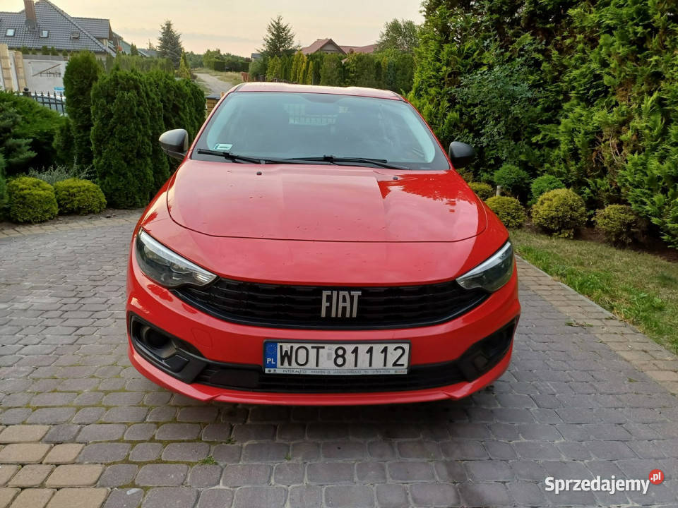 Fiat Tipo zadbany krajowy LPG faktura VAT II czerwony Łochowo