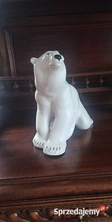 Figurka Niedźwiedź Syg Łomonosov Gdańsk