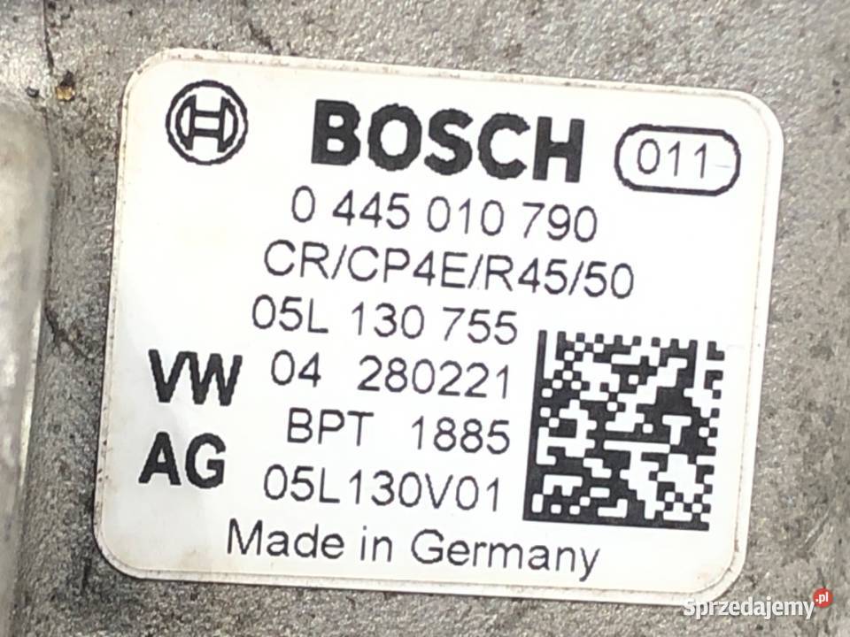 POMPA WTRYSKOWA AUDI Q5 FY 0445010790 20 204 osobowe