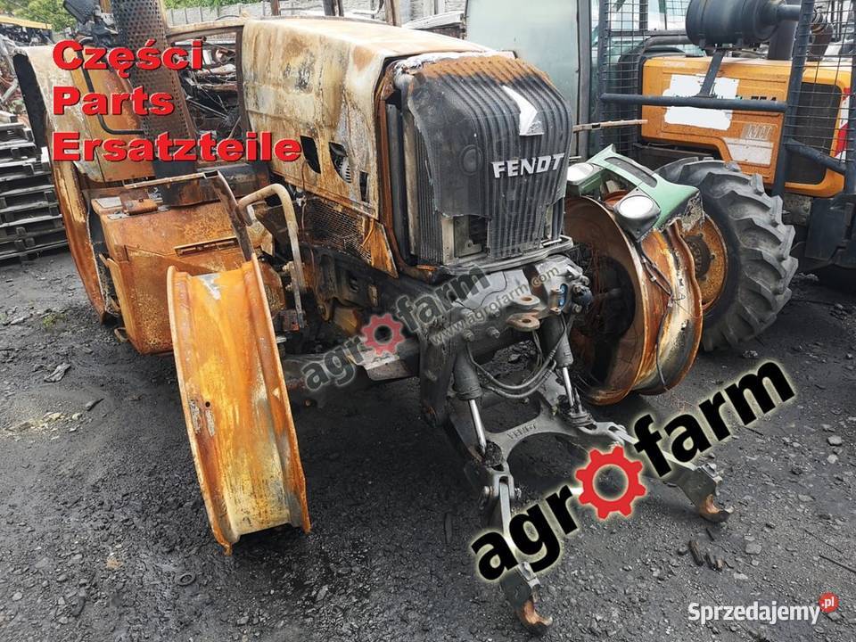 Fendt 718 części skrzynia biegów most przedni dolnośląskie Byków
