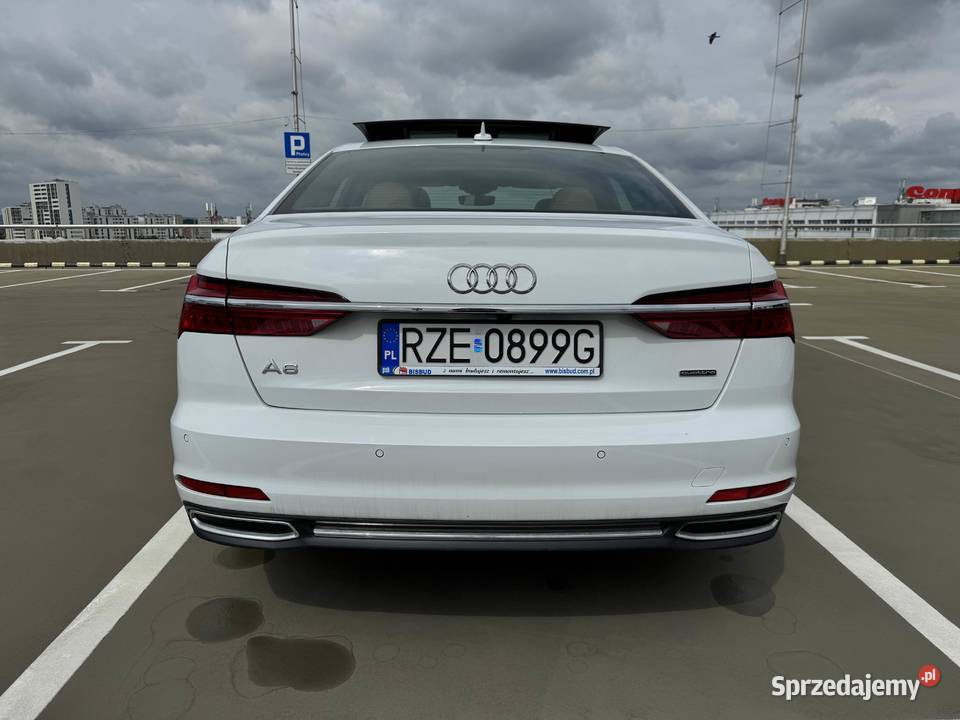 Audi A6 C8 20 TFSI 265 Quattro Brązowe Skóry 18400km Rzeszów