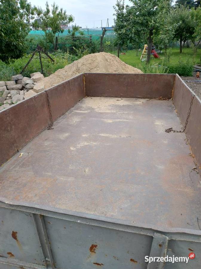 przyczepa rolnicza D45 Przyczepy rolnicze wielkopolskie Leszno sprzedam