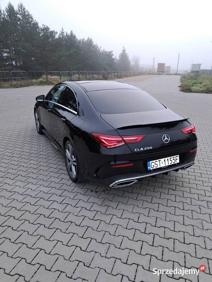MercedesBenz CLA II 250 AMGline 7GDCT czarny pomorskie Skarszewy sprzedam
