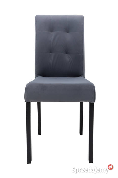 Krzesło tapicerowane szare PROSTE podkarpackie Tarnobrzeg