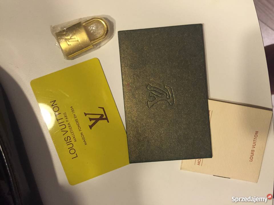 Torebka Louis Vuitton czarna lakierowana Białystok