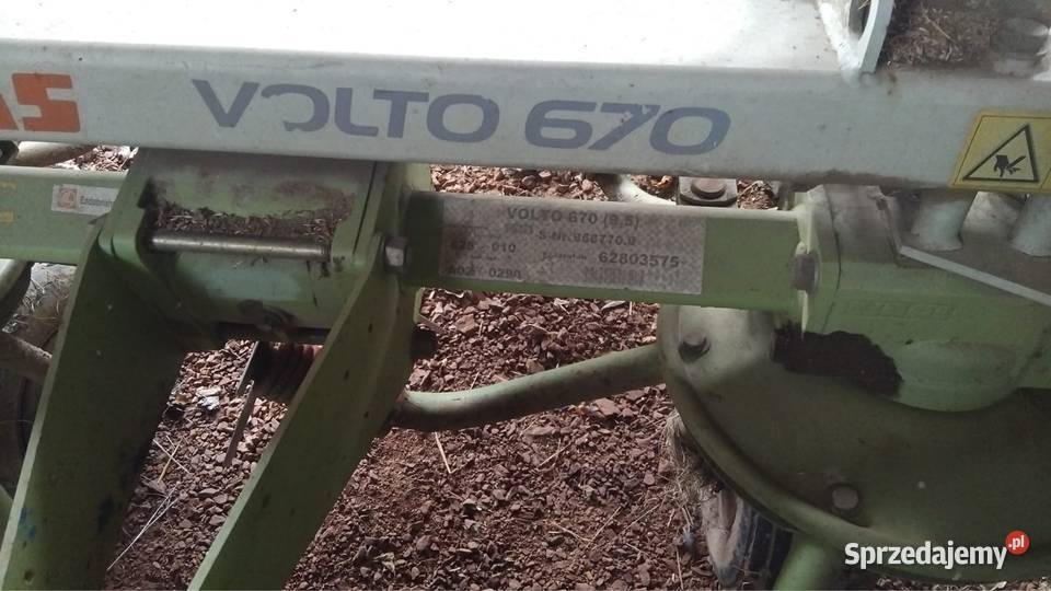 Sprzedam przetrząsarkę claas volto 670 Oława