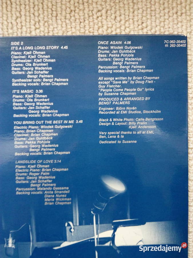 BRIAN CHAPMAN Its A Long Long Story 1977 EMI płyta winylowa Puławy