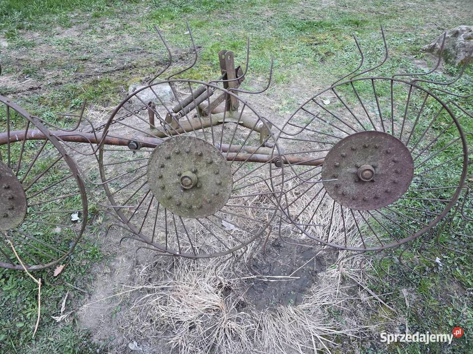 Zgrabiarka zawieszana 4 gwiazdowa nieuszkodzony Samborzec