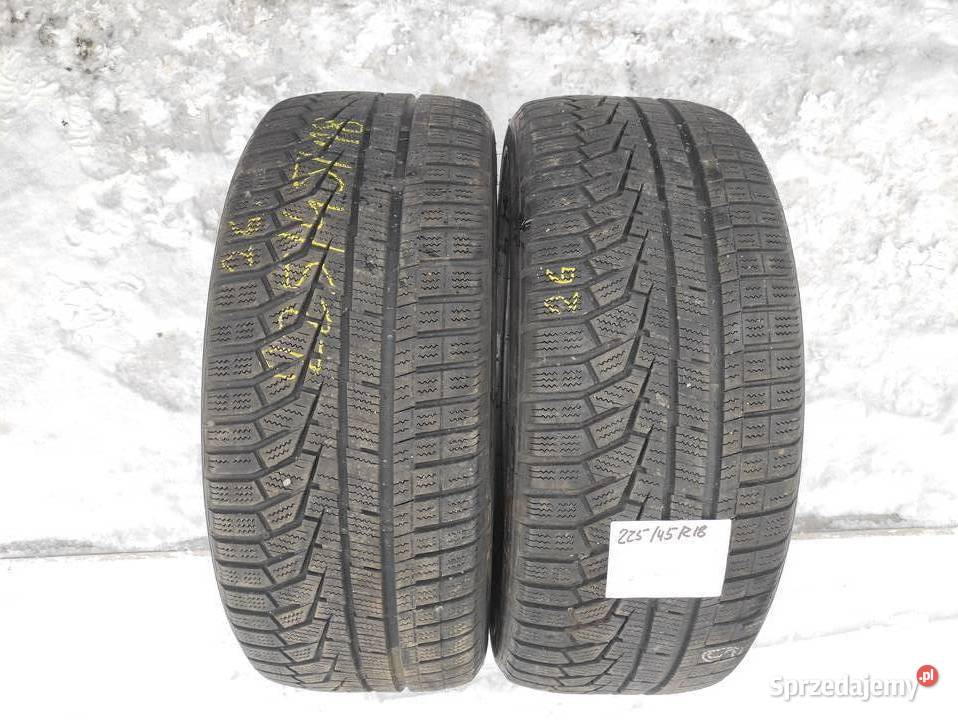 2x opony zimowe 22545R18 Hankook Winter icept Dukla