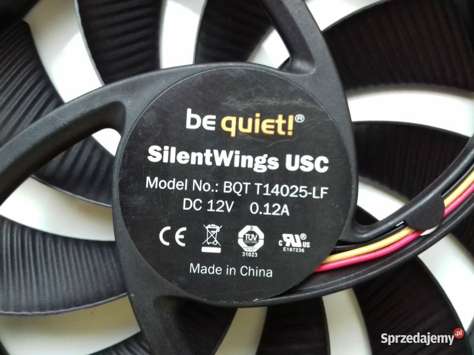 Wentylator 140mm bequiet SilentWings USC BQT Bydgoszcz