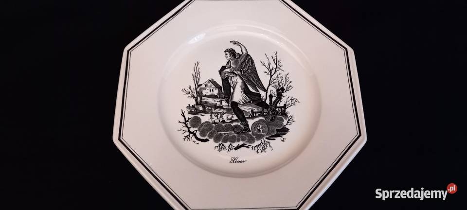 Talerz VilleroyBoch z serii Four Seasons lubelskie Chełm