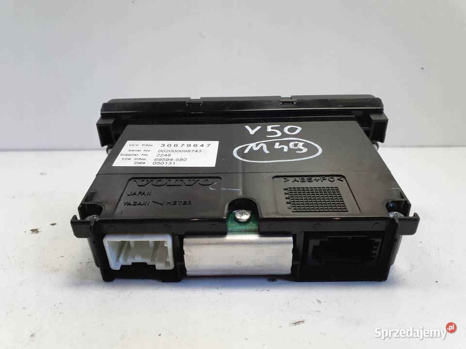 Volvo S40 II V50 C30 EKRAN RADIA Wyświetlacz Janów