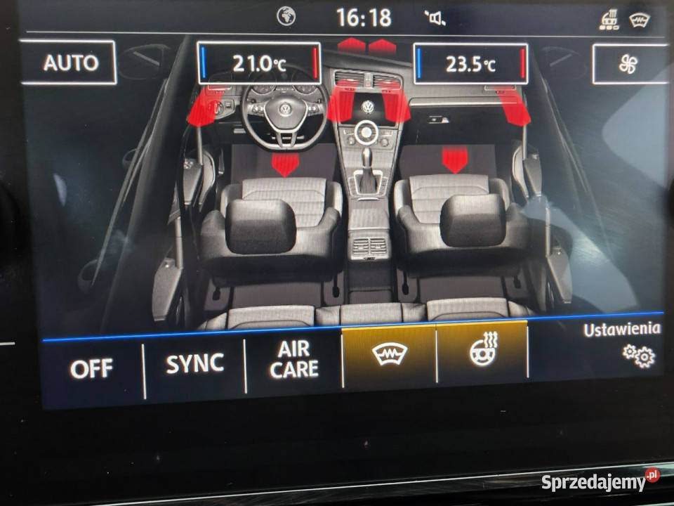 Volkswagen Golf 2020 Salon Polska Bezwypadkowe bluetooth podlaskie Białystok sprzedam
