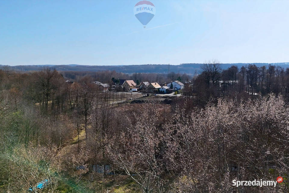 Działka budowlana Krzeczów media droga