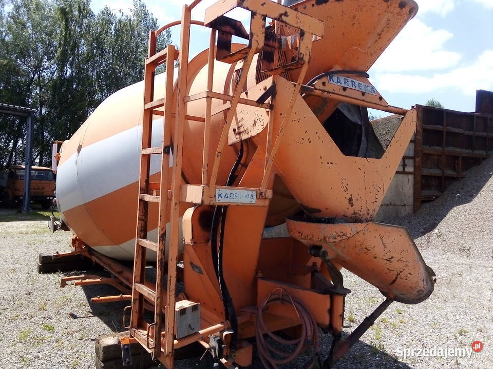 Zabudowa betonomieszarki Karrena Pozostałe małopolskie Grabie