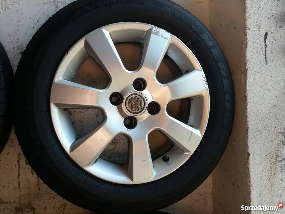 Felgi Aluminiowe R15 Opel 4x100 ET 43 Koła z Rozmiar 15" Wilczkowice Średnie
