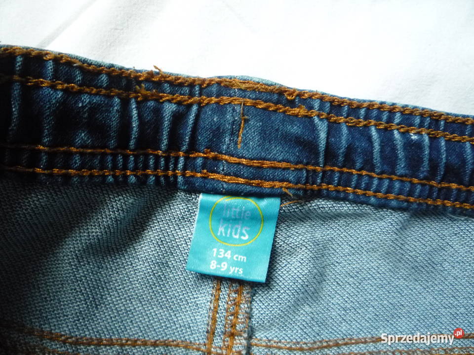Little Kids 134 Jeansy przecierane Szczecin