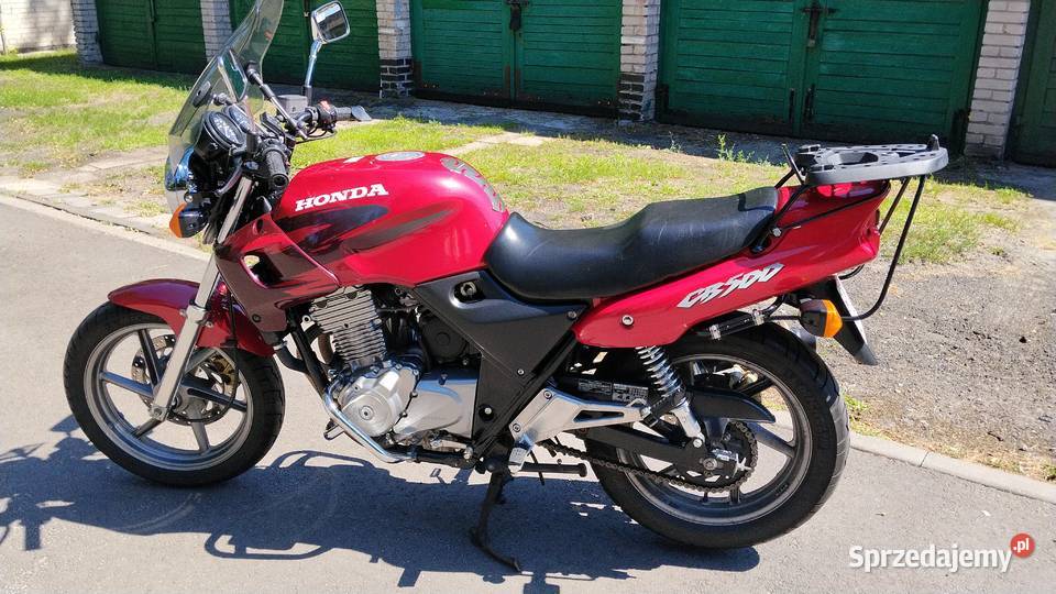 Honda CB500 nieuszkodzony mazowieckie Zielonka