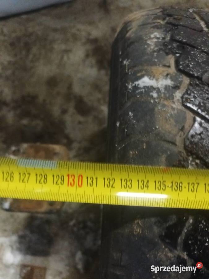 Oś do przyczepki z kołami R13 Przeworsk