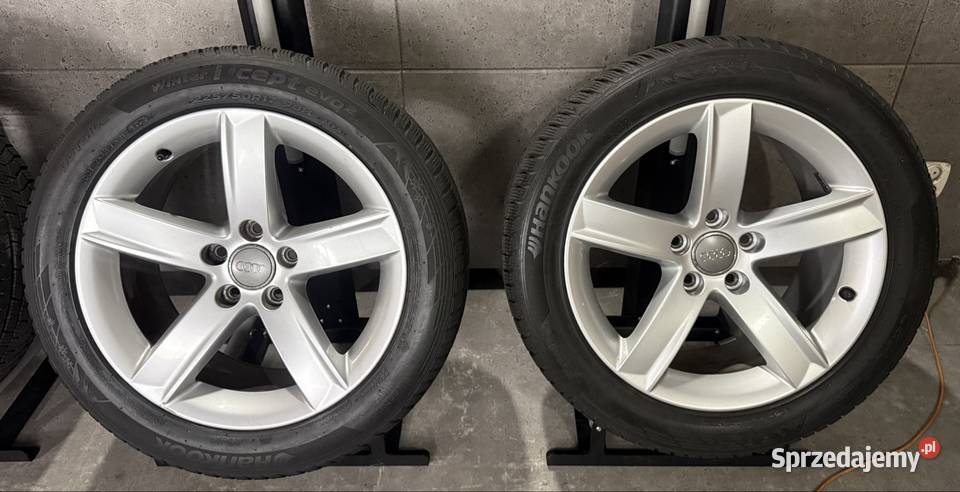 17 Audi A5 A4 b8 b9 felgi koła komplet z oponami Samochodowe Lubasz