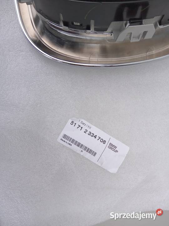 NERKA ATRAPA CHROM LEWA GRILL BMW X5 F15 X6 F16 Nowy Tomyśl