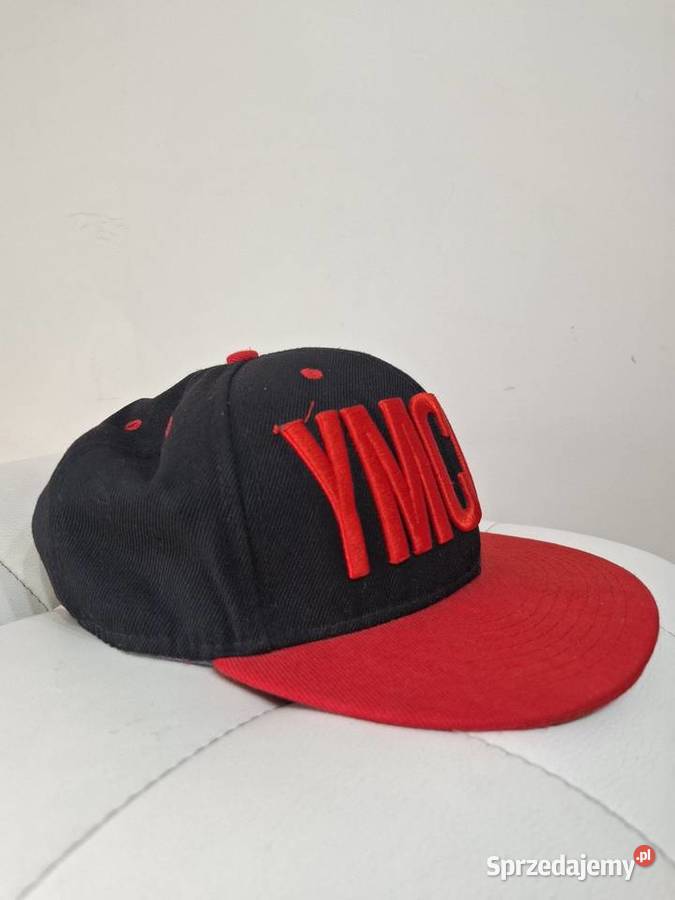 Czapka snapback YMCMB red black klasyk Y2K małopolskie Kraków sprzedam