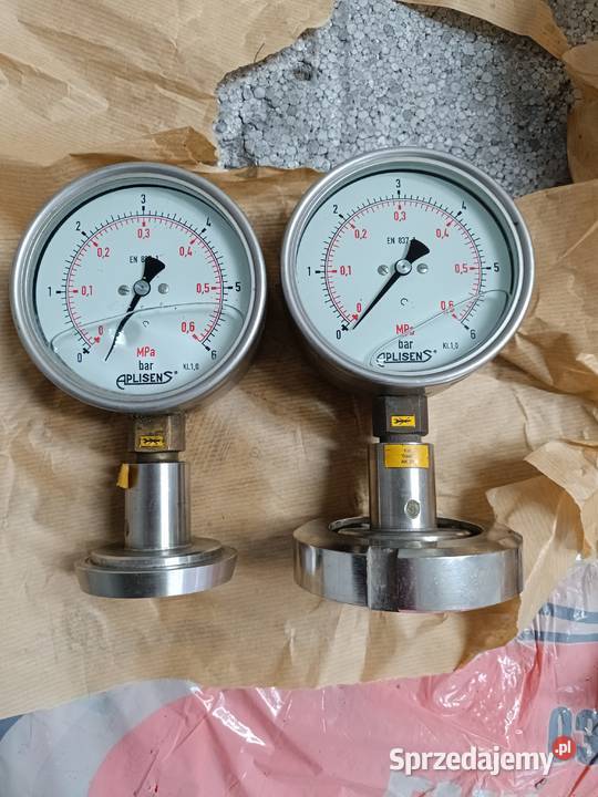 MANOMETR PRZEMYSŁOWY APLISENS 06 bar glicerynowy Krzepice