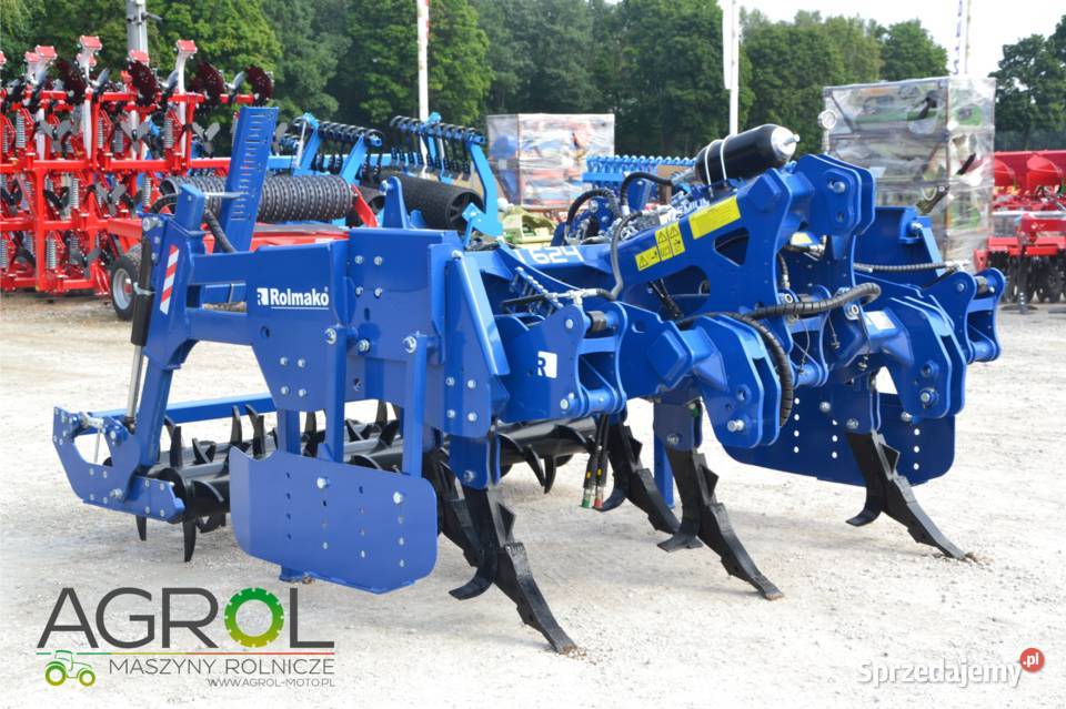 Pług dłutowy bezorkowy Rolmako Ripper U624 25m Mława