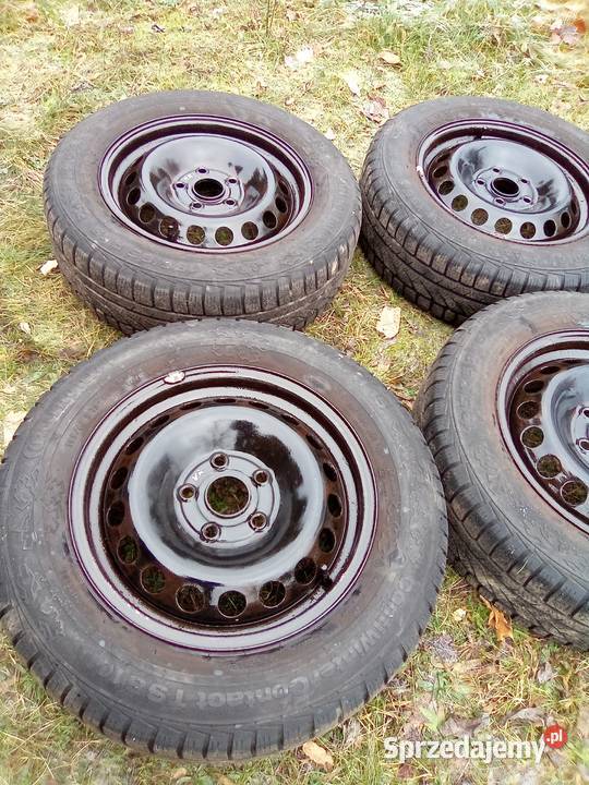 Opony zimowe na felgach stalowych R15 Zielona Góra