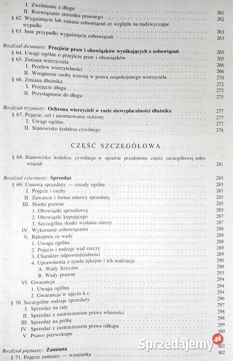 Zobowiązania Zarys wykładu Witold Czachórski lubelskie Chełm