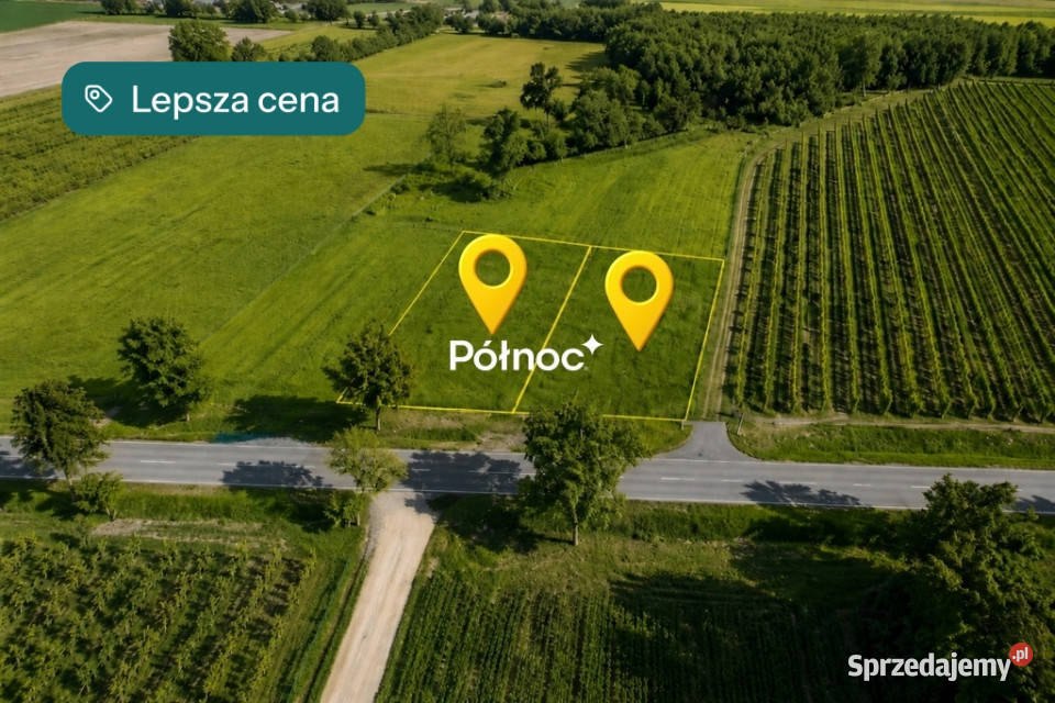 2 działki z WZ 1205 m Janów Podlaski asfalt lubelskie