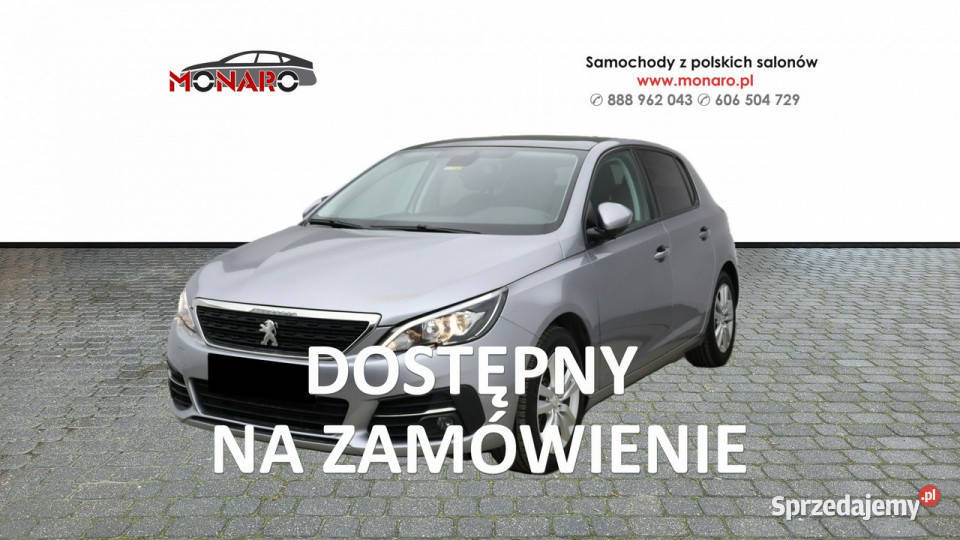 Peugeot 308 SALON POLSKA Dostępny na zamówienie