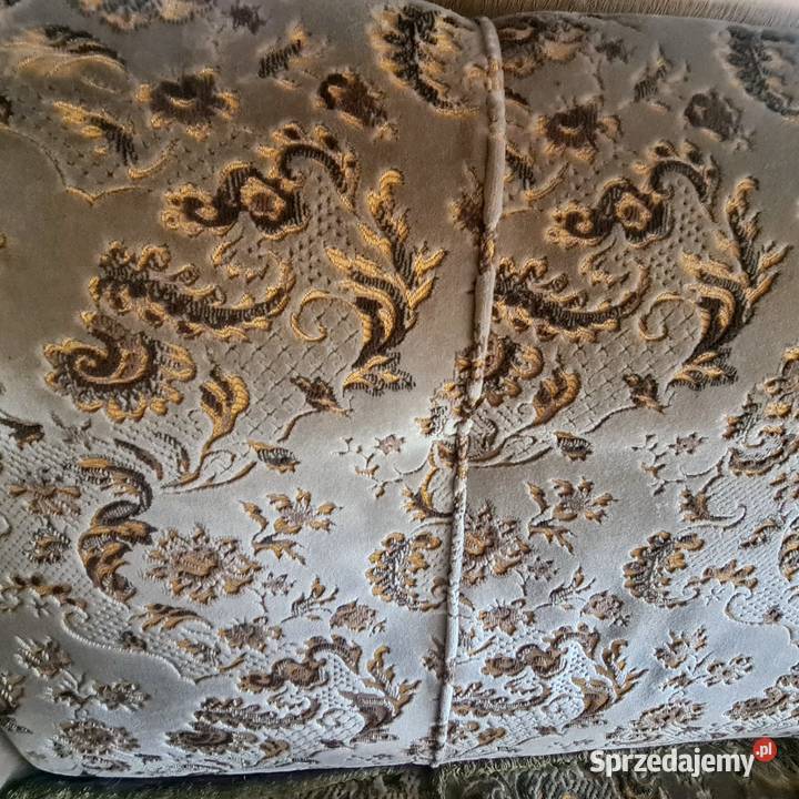 Wygodny komplet sofka z dwoma fotelami opolskie Nysa