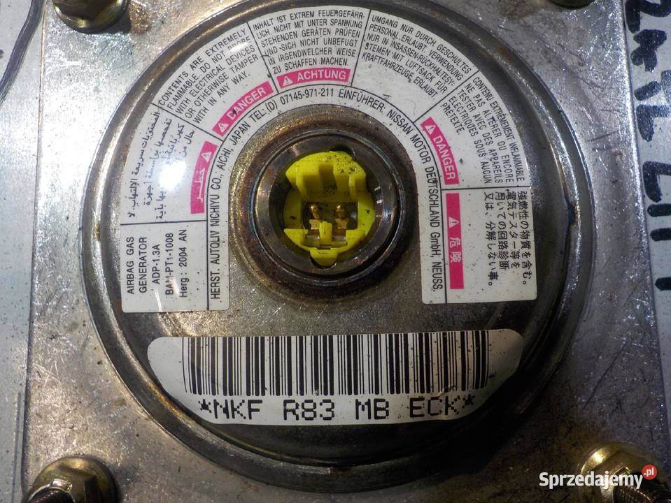 NISSAN XTRAIL T30 I LIFT 25 B 04r 5D AIRBAG osobowe Suków