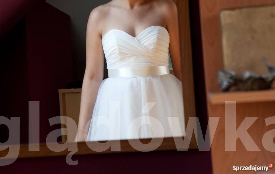 Krótka suknia ślubna Rozmiar 38(M) Olsztyn