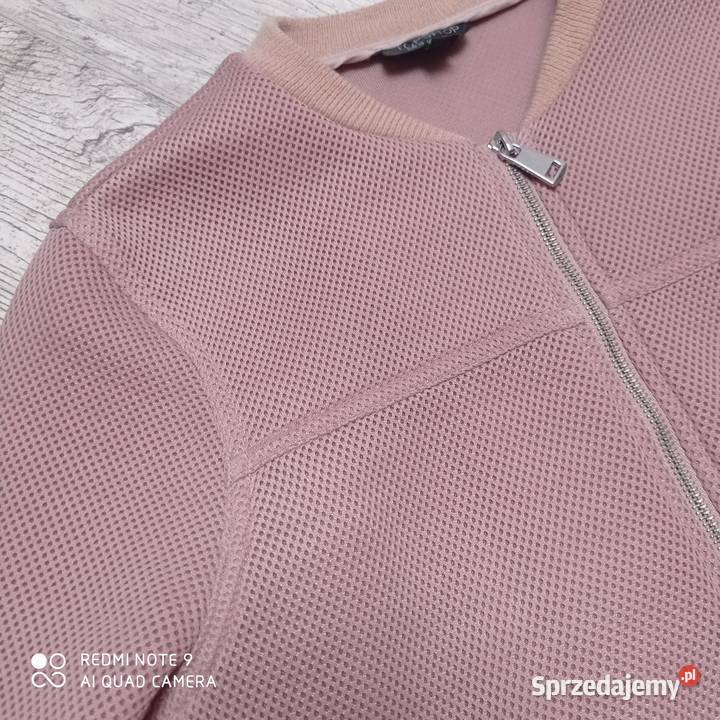 Piankowa bomberka Top Shop 38 pudrowy róż Rozmiar 38(M) Kurtki i płaszcze lubelskie Lubartów