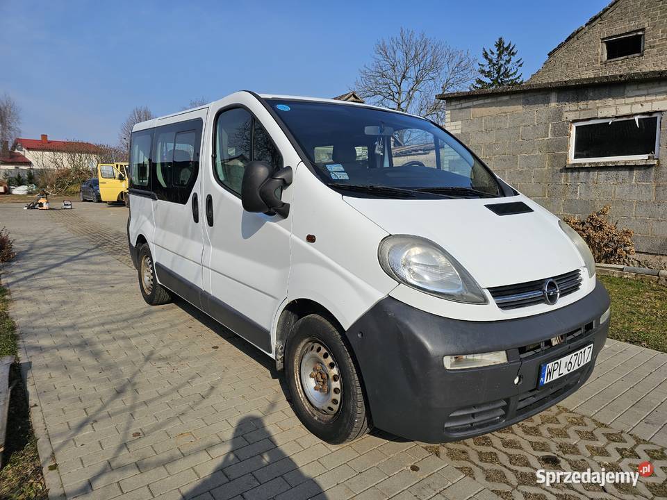 Opel Vivaro 19 CDTi 100 1900cm3 Vivaro mazowieckie Bielsk