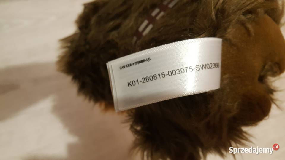 Prezent STAR WARS CHEWBACCA FIGURKA PLUSZAK Maskotki