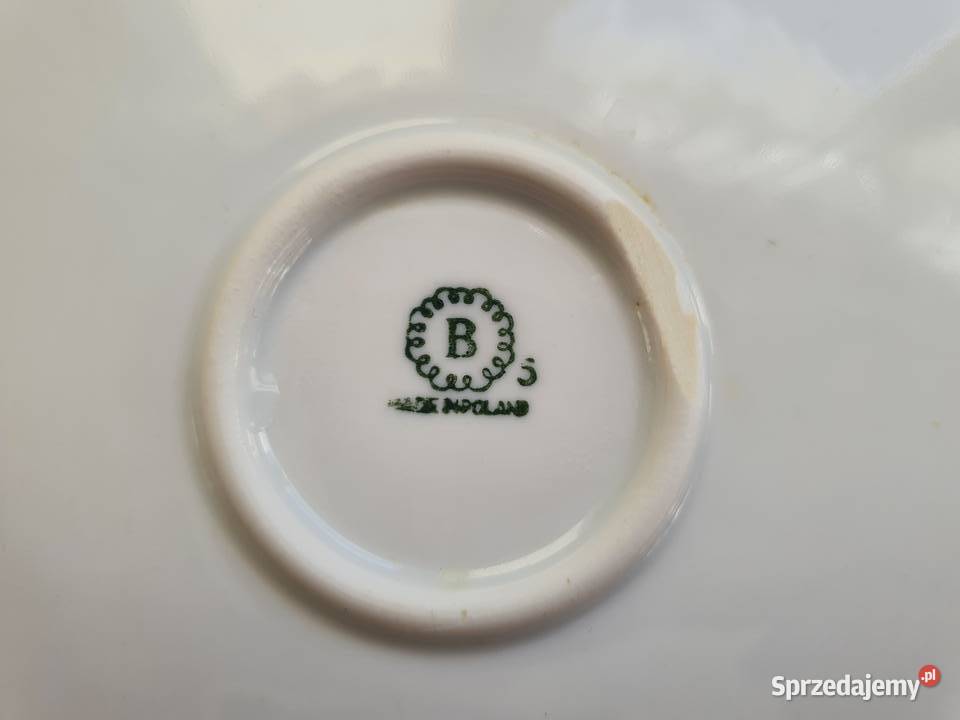 Porcelana Bogucice Patera Duży okrągły talerz śląskie Katowice sprzedam